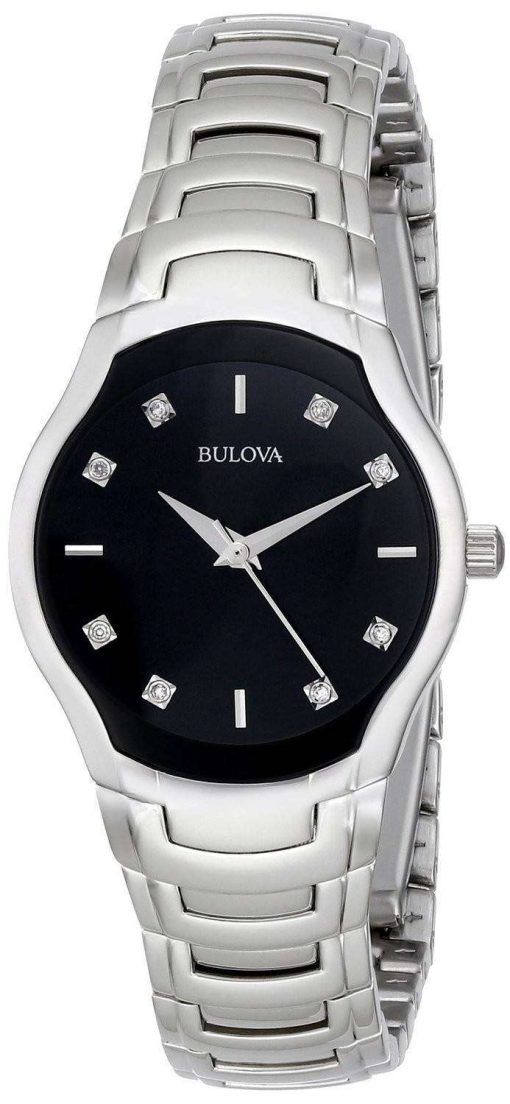 Bulova Diamond Accented Dial 96P146 Womens Watch