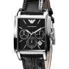 Emporio Armani Classic Chronograph Black Dial AR0478 Mens Watch