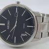 Seiko Quartz Black Dial SGEH09P1 SGEH09P Mens Watch