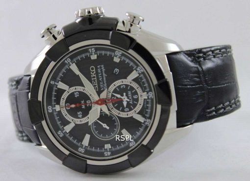 Seiko Velatura Alarm Chronograph 100M SNAF39P2 Mens Watch