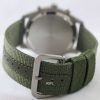 Seiko Chronograph Khaki Nylon Strap SNDA27P1 SNDA27P Mens Watch