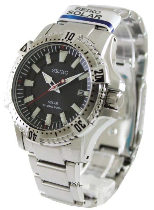 Seiko Solar Divers SNE293P1 SNE293P SNE293 Mens Watch