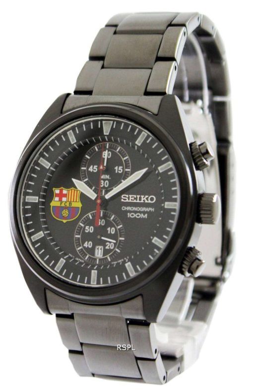 Seiko Chronograph FC Barcelona SNN267P1 SNN267P SNN267 Mens Watch