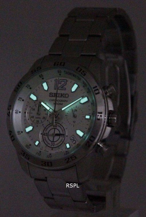 Seiko Neo Sports Chronograph SSB123P1 SSB123P SSB123 Mens Watch