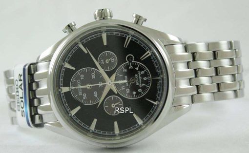 Seiko Solar Chronograph SSC211P1 SSC211P SSC211 Mens Watch