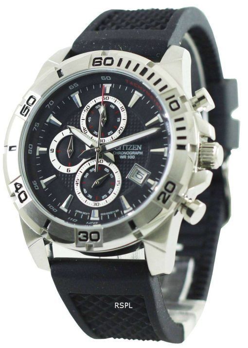 Citizen Chronograph Black Strap AN3490-04E Mens Watch