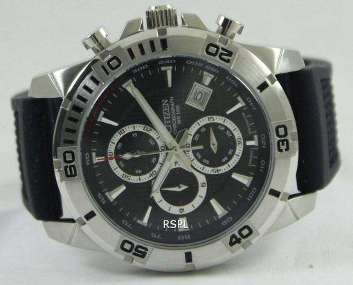 Citizen Chronograph Black Strap AN3490-04E Mens Watch