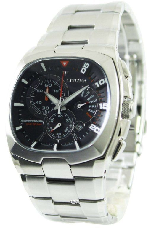 Citizen Quartz Chronograph Retrograde AN9000-53F Mens Watch