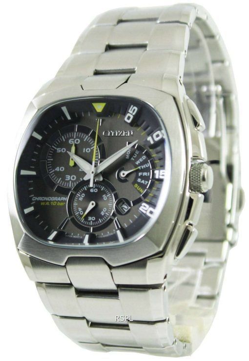 Citizen Quartz Chronograph Retrograde AN9000-53H Mens Watch