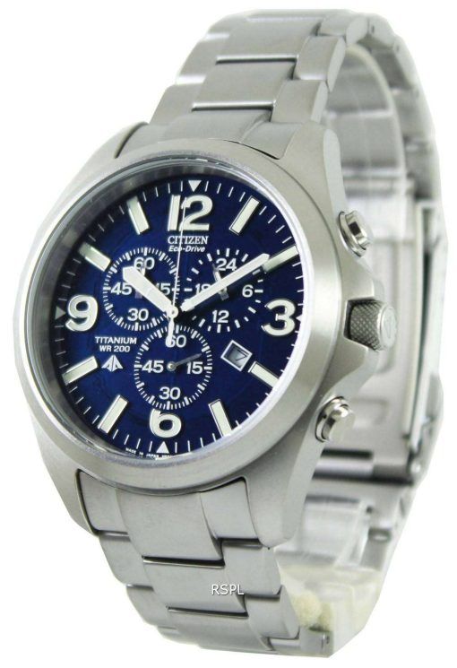 Citizen Promaster Eco-Drive Titanium 200M AT0660-64L Mens Watch