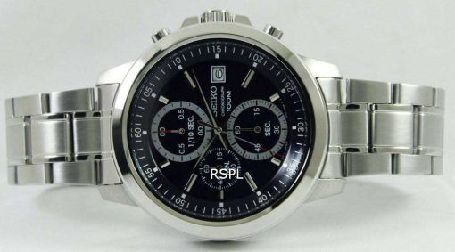 Seiko Chronograph Quartz Blue Dial SKS443P1 SKS443P SKS443 Mens Watch