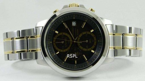 Seiko Chronograph Quartz Grey Dial SKS449P1 SKS449P SKS449 Mens Watch