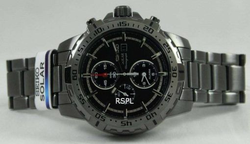 Seiko Solar Chronograph SSC301P1 SSC301P SSC301 Mens Watch