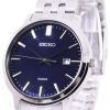 Seiko Quartz Blue Dial SUR107P1 SUR107P Mens Watch