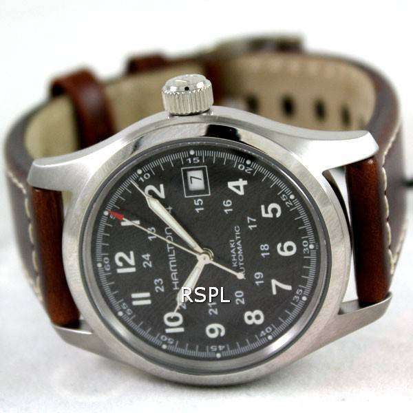 Hamilton Khaki Field Black Dial H70455533 Mens Watch 4