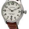 Nautica BFD 101 Date Cream Dial N09560G Mens Watch