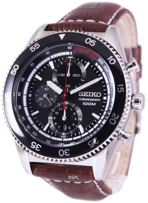 Seiko Chronograph Tachymeter 100M SNDG57P2 Mens Watch