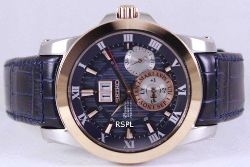 Seiko Premier Kinetic Perpetual SNP126P1 SNP126P Mens Watch