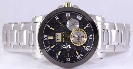 Seiko Premier Kinetic Perpetual SNP129P1 SNP129P Mens Watch