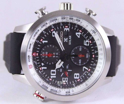 Seiko Prospex Sky Solar Chronograph Pilots SSC351P1 SSC351P Mens Watch