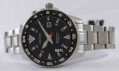 Seiko Sportura Kinetic GMT SUN015P1 SUN015P SUN015 Mens Watch