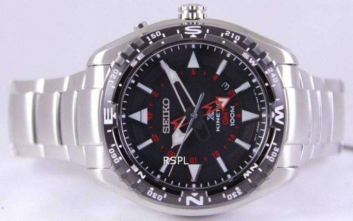 Seiko Prospex Land Kinetic GMT 100M SUN049P1 SUN049P Mens Watch