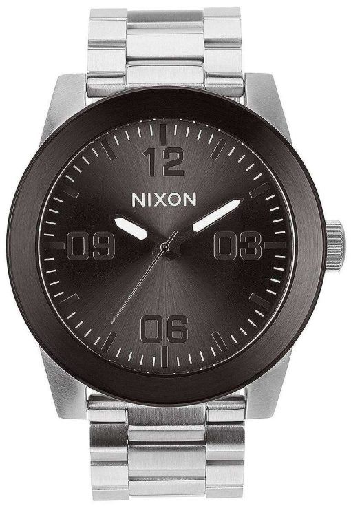 Nixon Corporal SS Gunmetal Dial A346-1762-00 Mens Watch