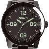 Nixon Corporal SS Polished Gunmetal A346-1885-00 Mens Watch