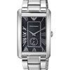 Emporio Armani Classic Rectangle Shape Black Dial AR1608 Mens Watch