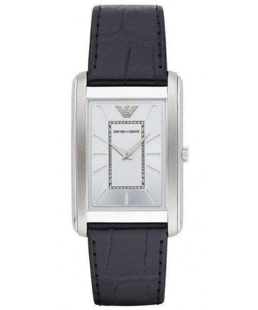 Emporio Armani Classic Silver Sunray Dial AR1869 Mens Watch