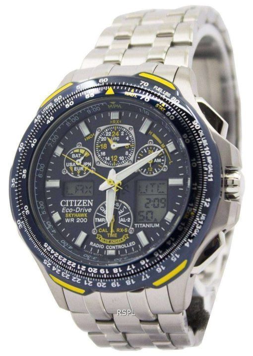 Citizen Skyhawk Eco Drive Titanium Radio Controlled JY0050-55L JY0050 Promaster Men's Watch