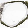 Seiko Kinetic Military Green Dial 100M SKA725P1 SKA725P Men's Watch