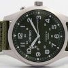 Seiko Kinetic Military Green Dial 100M SKA725P1 SKA725P Men's Watch