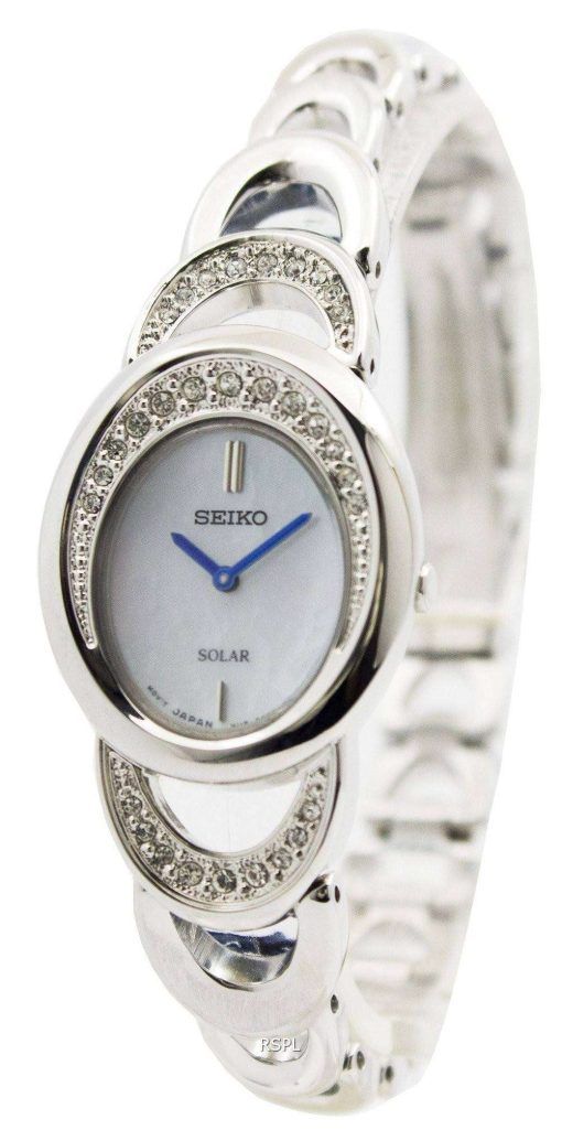 Seiko Core Solar Swarovski Crystals SUP295P1 SUP295P Women's Watch