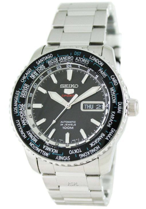 Seiko 5 Sports Automatic Hand Winding SRP127K1 SRP127 SRP127K Mens Watch