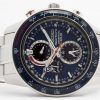 Seiko Sportura Solar Chronograph Perpetual SSC355P1 SSC355P Mens Watch