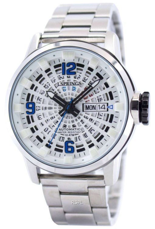 J.Springs by Seiko Tokyo Style Automatic White Dial 100M BEB094 Men's Watch