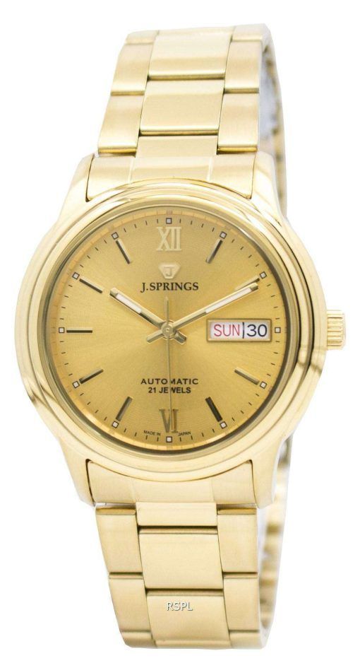 J.Springs by Seiko Automatic 21 Jewels Japan Made BEB530 Men's Watch