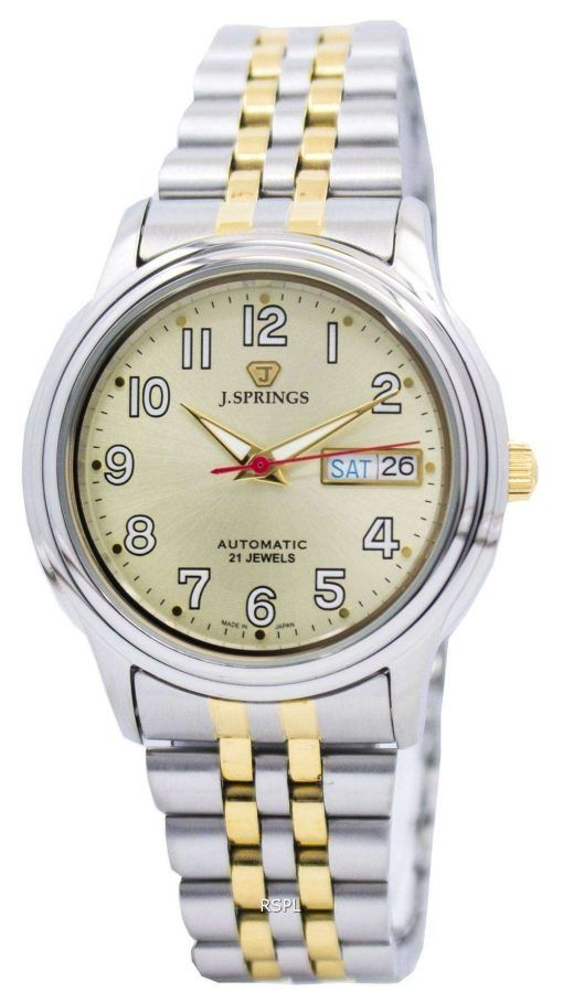 J.Springs by Seiko Automatic 21 Jewels Japan Made BEB535 Men's Watch