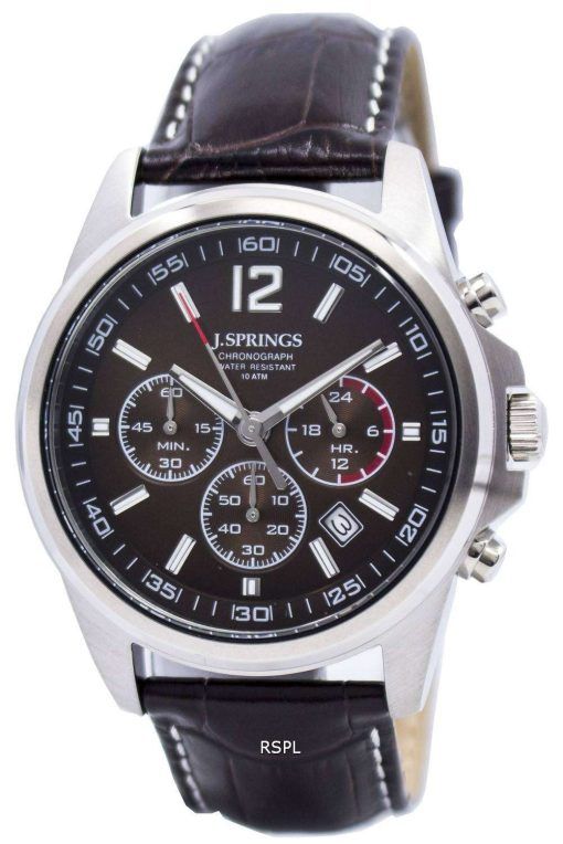 J.Springs by Seiko Chronograph Stainless Steel 100M NPFC404 Men's Watch