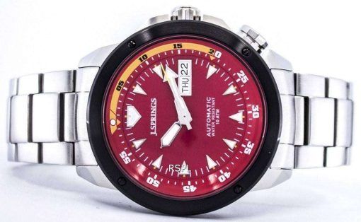 J.Springs by Seiko Sports Automatic Red Dial 100M BEB084 Men's Watch