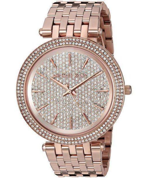 Michael Kors Darci Crystal Pave Quartz MK3439 Womens Watch