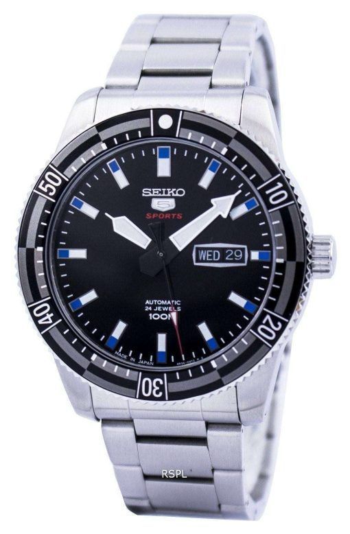 Seiko 5 Sports Automatic 24 Jewels Japan Made SRP733 SRP733J1 SRP733J Mens Watch