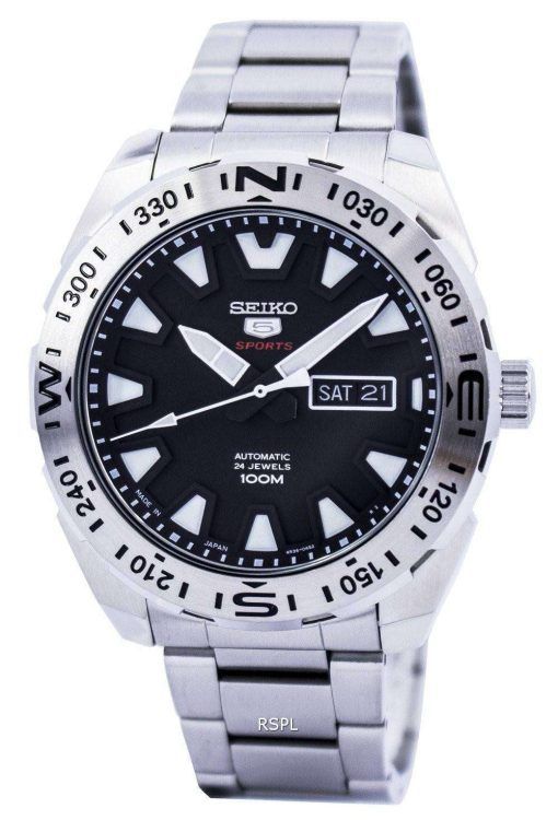 Seiko 5 Sports Automatic 24 Jewels Japan Made SRP739 SRP739J1 SRP739J Mens Watch