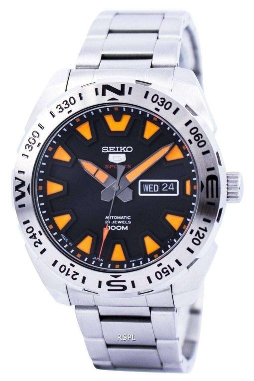 Seiko 5 Sports Automatic 24 Jewels Japan Made SRP741J2 Mens Watch