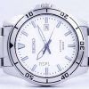 Seiko Quartz Sapphire Glass White Dial SGEH59 SGEH59P1 SGEH59P Mens Watch