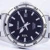 Seiko Quartz Sapphire Glass Black Dial SGEH63 SGEH63P1 SGEH63P Mens Watch