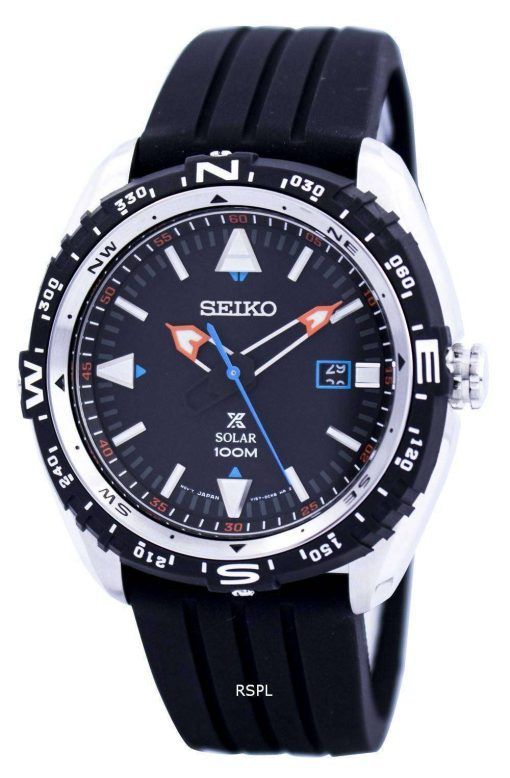 Seiko Prospex Land Solar Powered 100M SNE423 SNE423P1 SNE423P Mens Watch