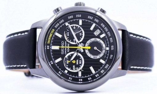 Seiko Quartz Chronograph Tachymeter 100M SSB213 SSB213P1 SSB213P Mens Watch