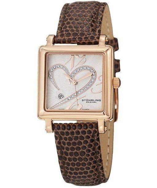 Stuhrling Original Courtly Crystals Swiss Quartz 253.1145K2 Womens Watch